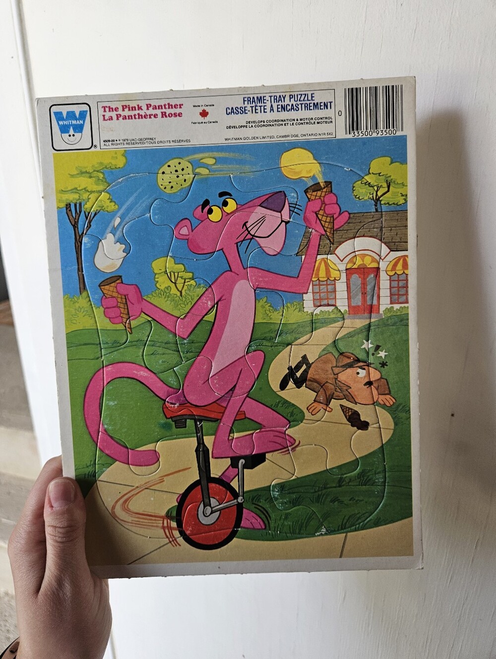 ⭐️BOGO⭐️ 1979 Pink Panther Summer Scene Tray Puzzle